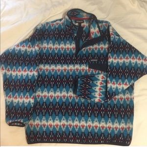 Patagonia synchilla button up pullover